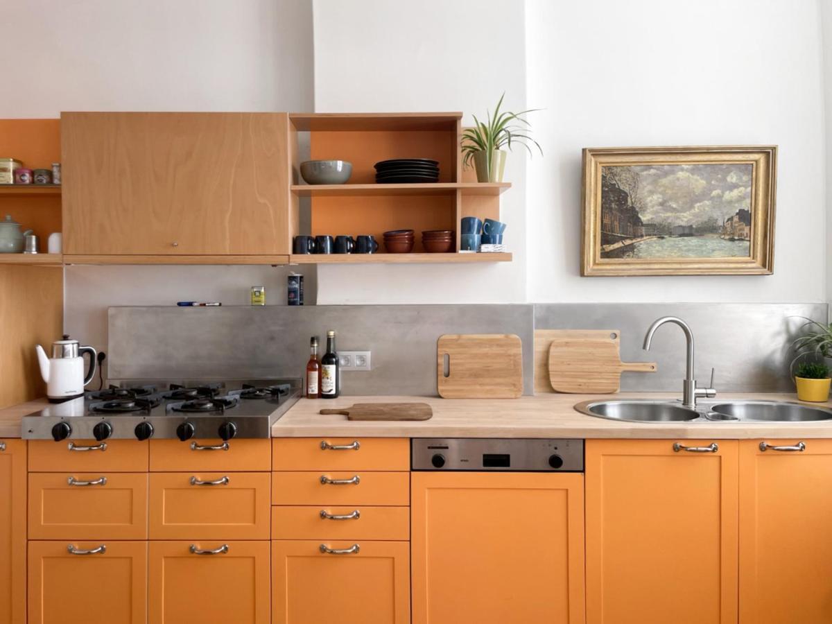 Appartement Spacieux & Calme Avec Vue Sur L'Escaut トゥルネー エクステリア 写真
