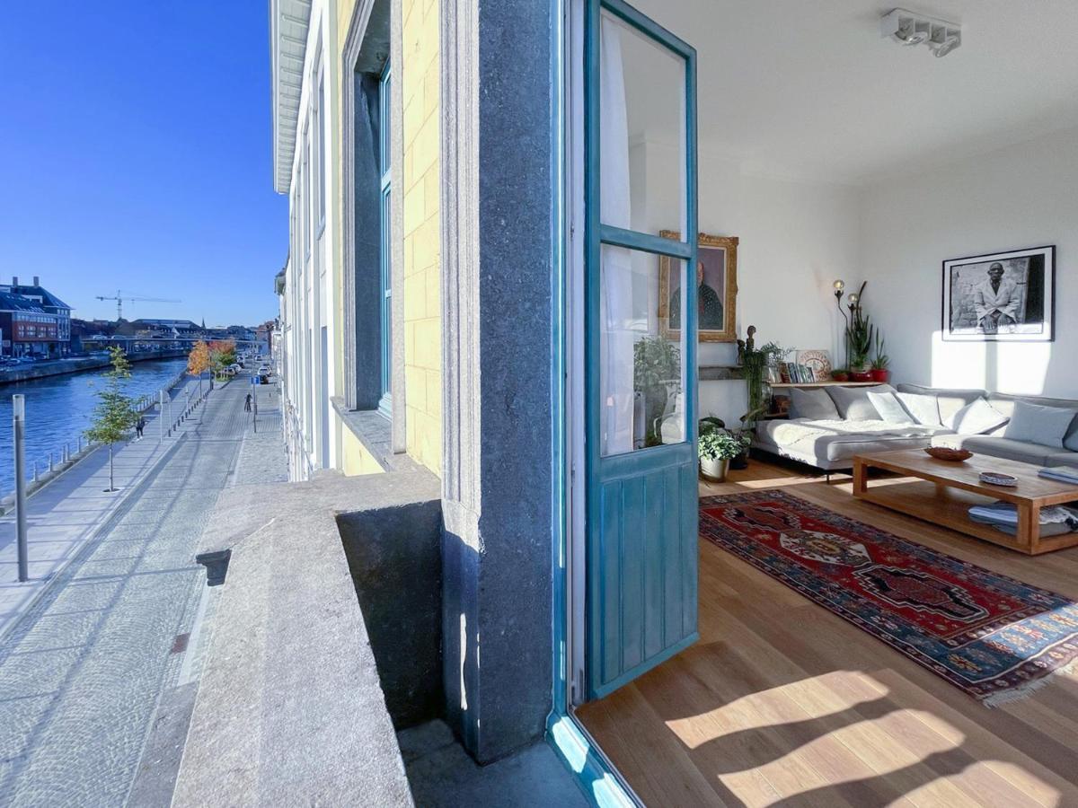 Appartement Spacieux & Calme Avec Vue Sur L'Escaut トゥルネー エクステリア 写真